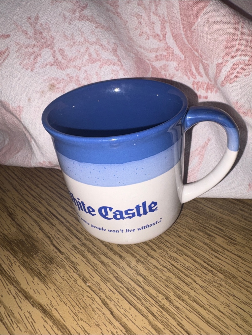 Vintage White Castle Coffee Mug